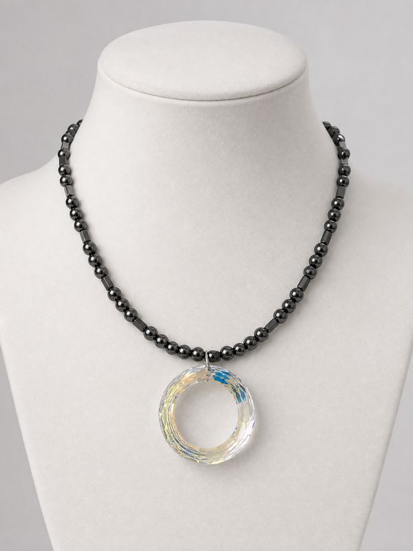 Hematite necklace