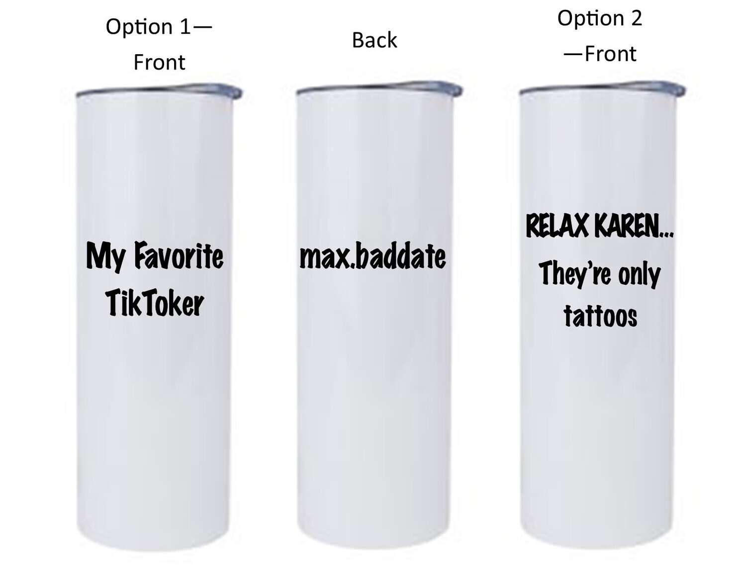 20 oz Skinny Tumbler