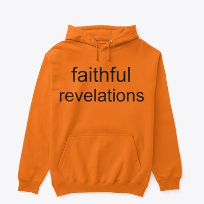 Orange Classic Pullover Hoodie