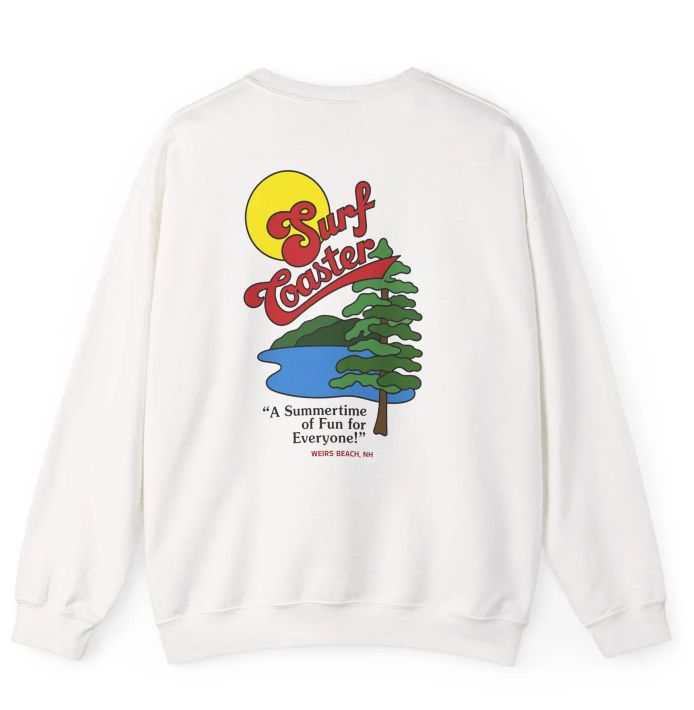 Surf Coaster Unisex crewneck
