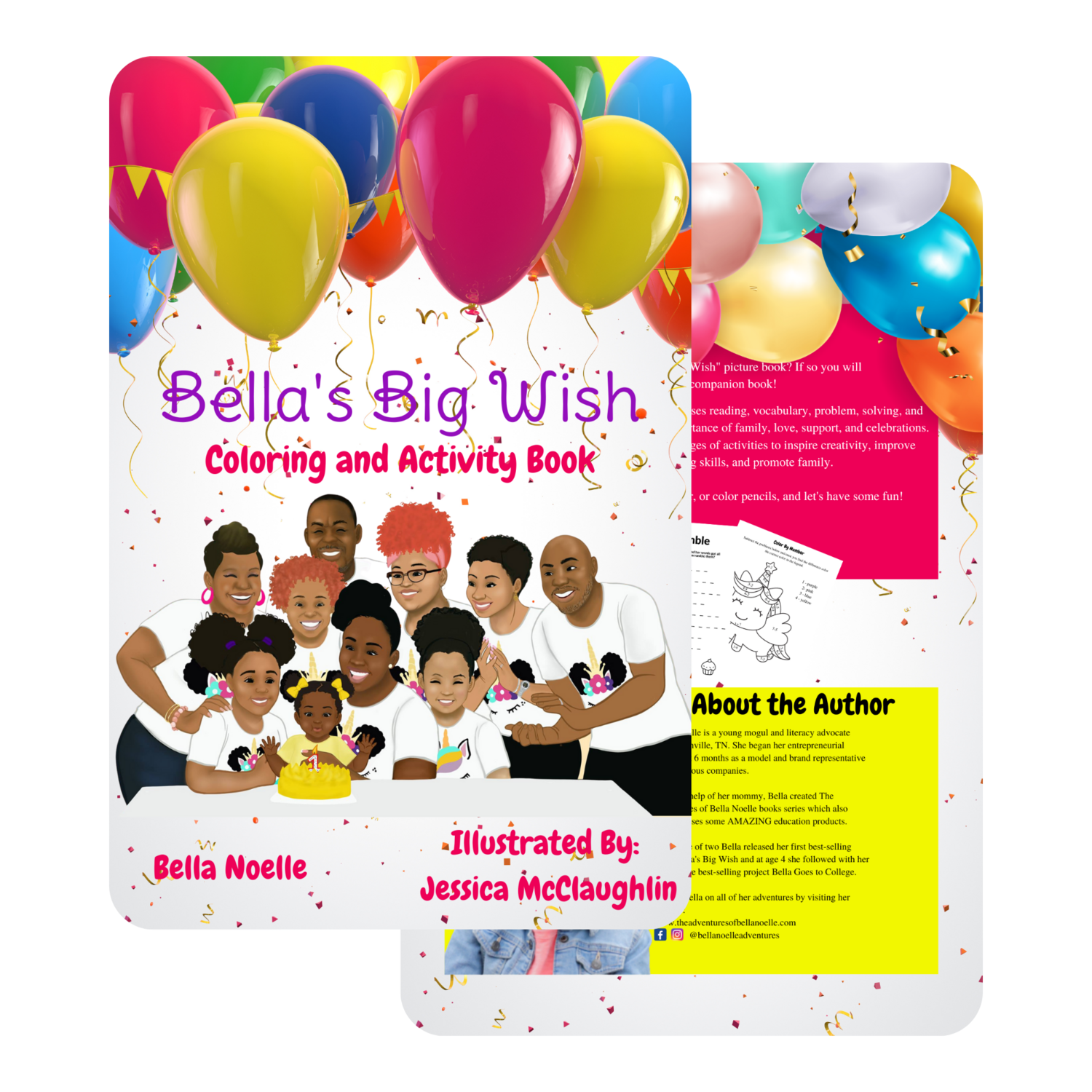 Bella's Big Wish Coloring & Activity Book