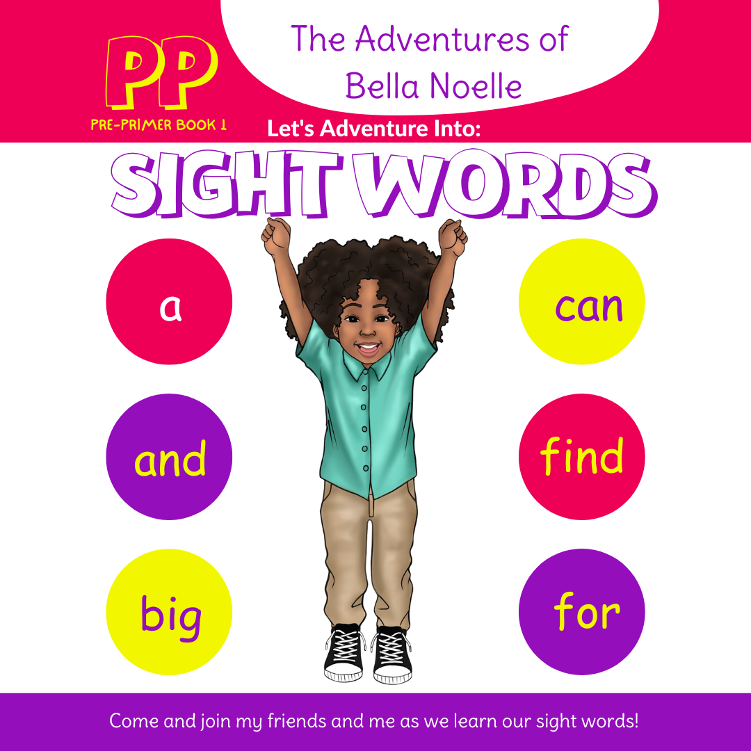 The Adventures In Sight Words: Pre-Primer Book 1: Words 1-10