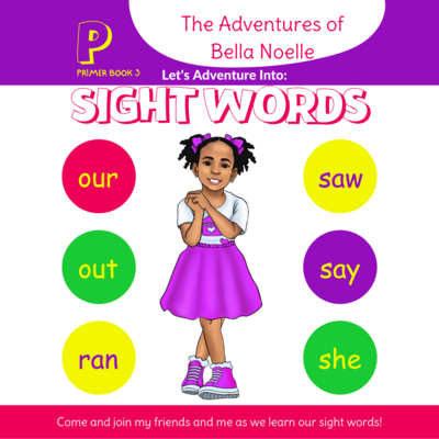The Adventures in Sight Words: Primer Book 3: Words 27-39