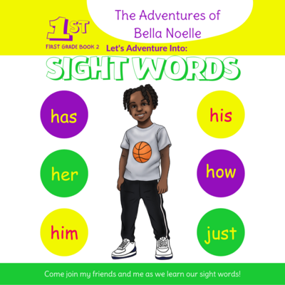 The Adventures in Sight Words: First Grade Book 2: Words 11-20