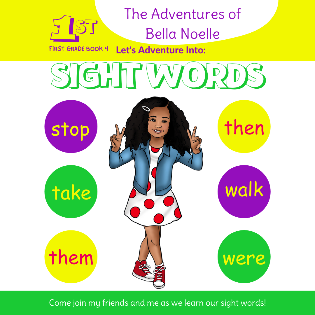 The Adventures in Sight Words: First Grade Book 4: Words 31-41