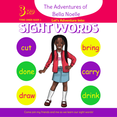 The Adventures in Sight Words: Third Grade Book 1: Words 1-10