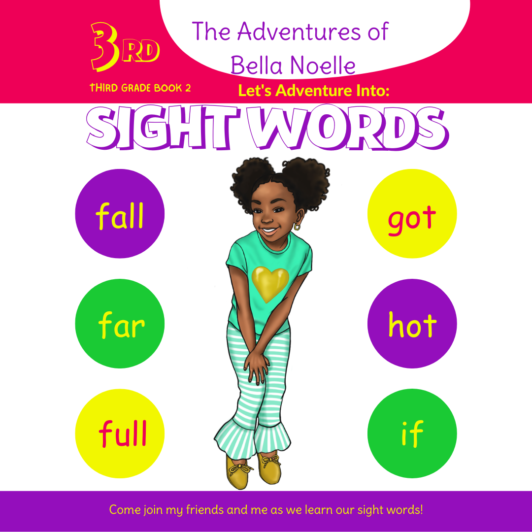 The Adventures in Sight Words: Third Grade Book 2: Words 11-20