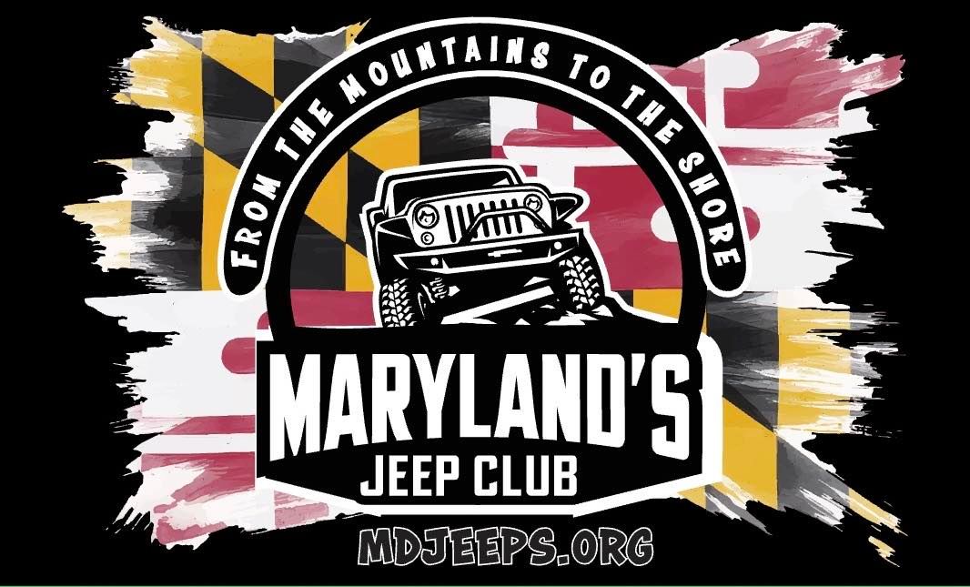 Maryland&#39;s Jeep Club Flag 3&#39; x 5&#39;