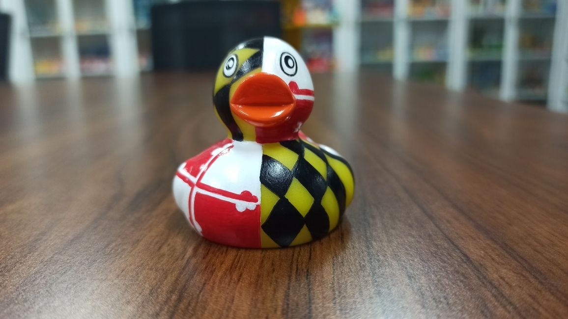 Maryland State Flag Ducks! + shipping or free pick up