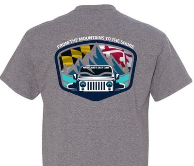 Maryland&#39;s Jeep Club T-Shirt