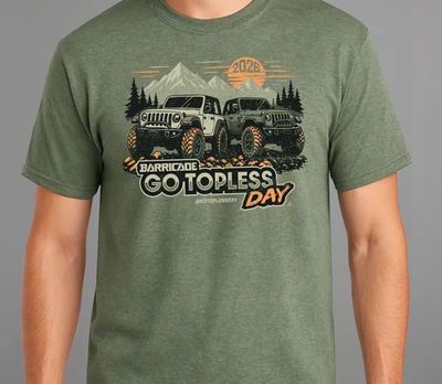 Barricade Go Topless Day Event T-Shirt