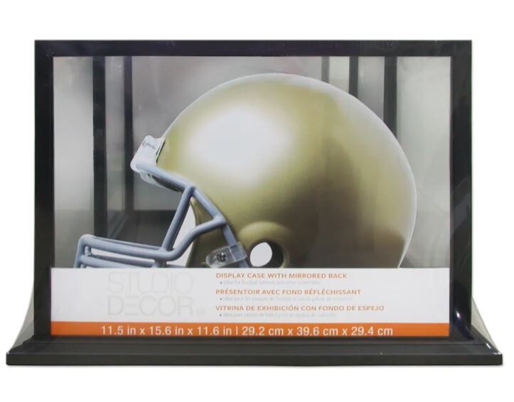 Full Size Football Helmet Display Case