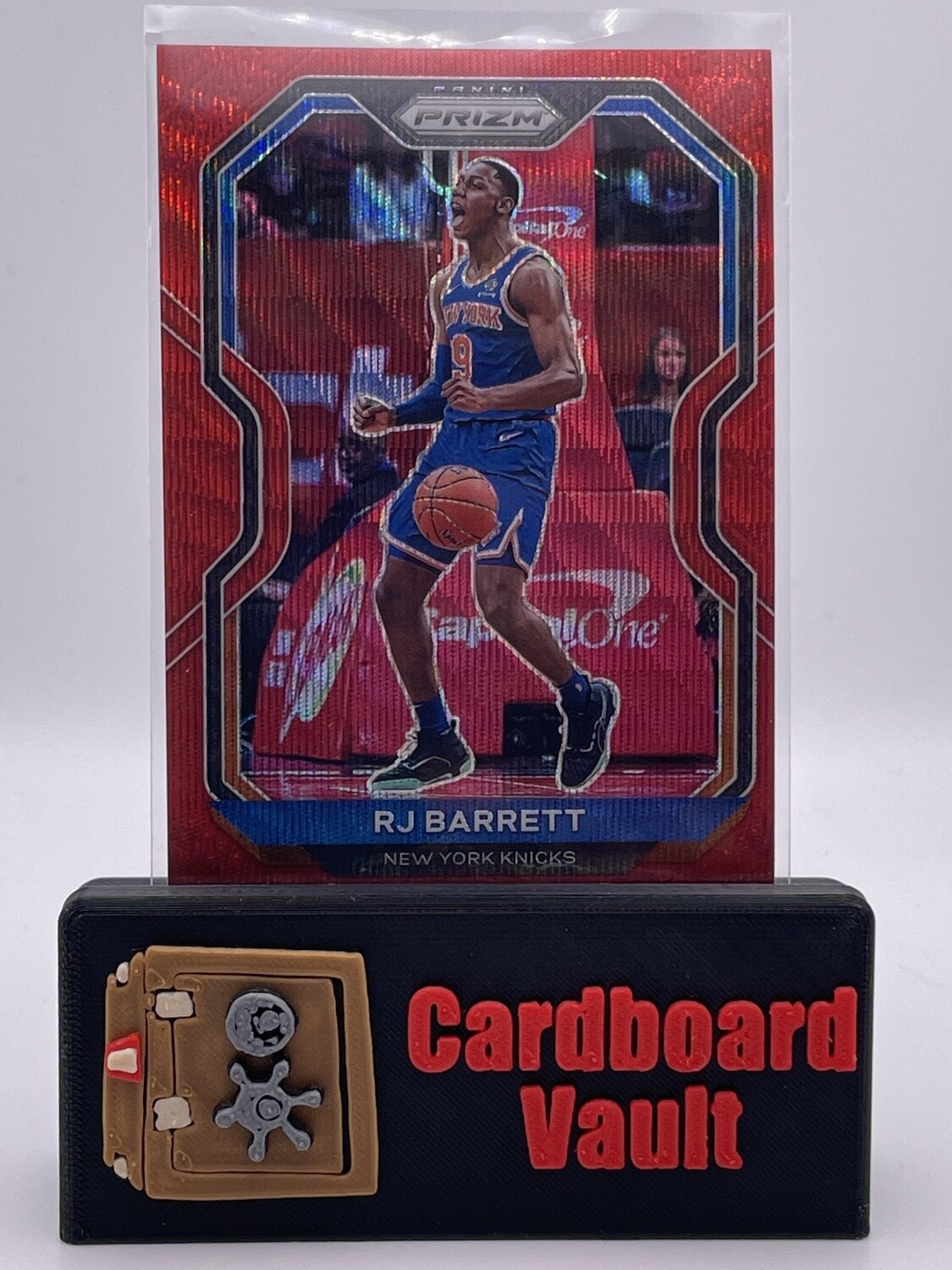 2020 Prizm NBA RJ Barret Red Wave