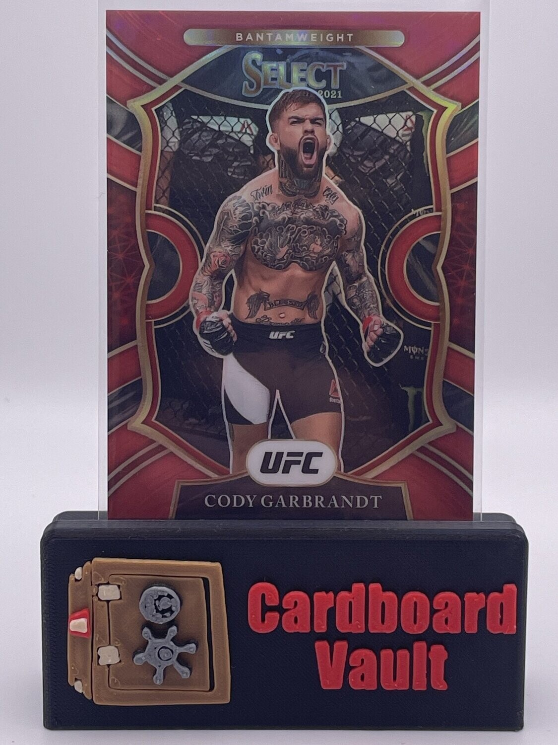 2021 Select UFC Cody Garbrandt Red /99