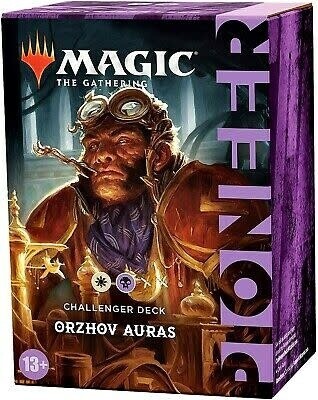 Magic the Gathering 2021 Pioneer Challenger Deck Orzhov Auras Purple