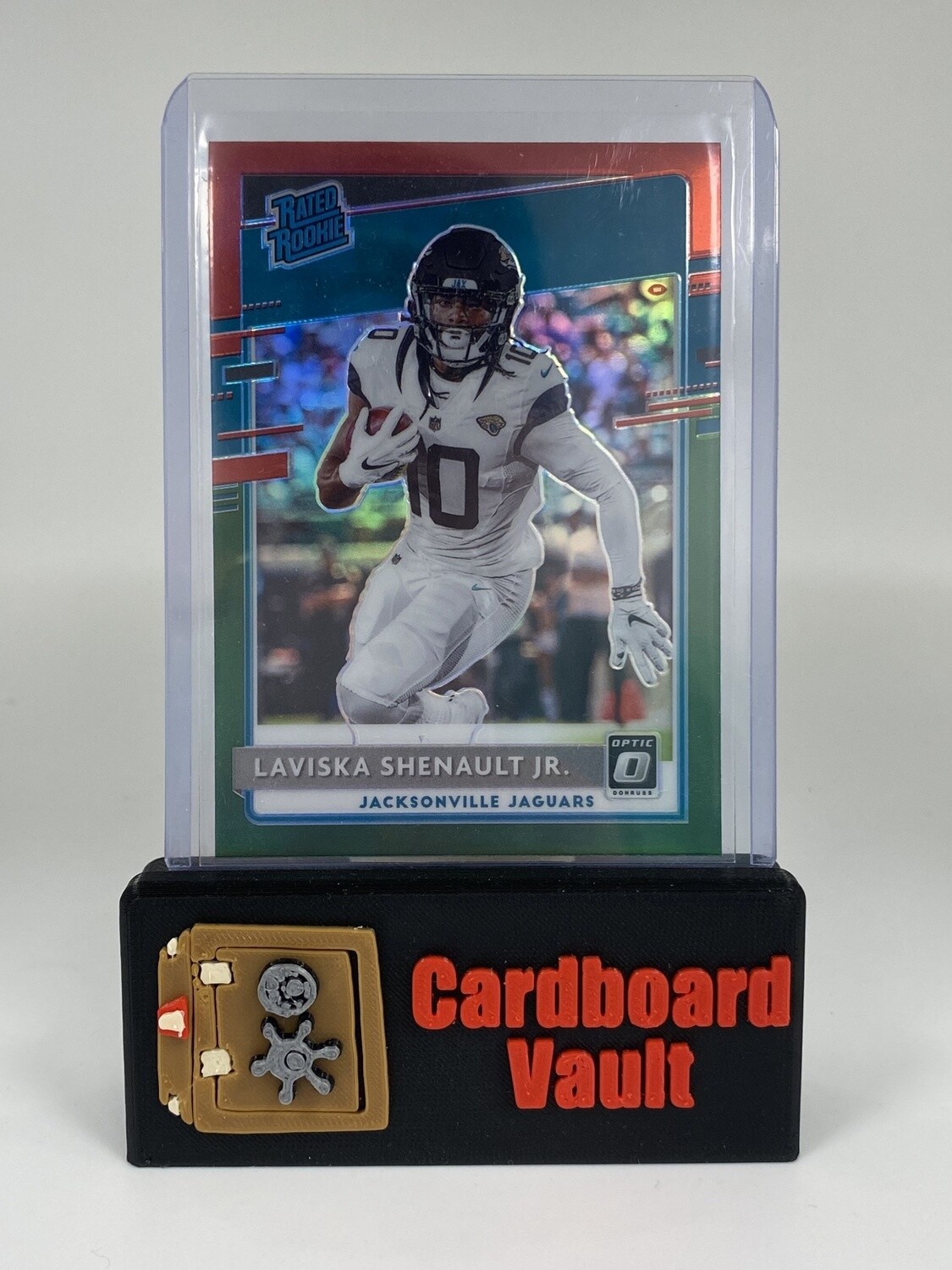 2020 Donruss NFL Laviska Shenault Jr. Green and Red