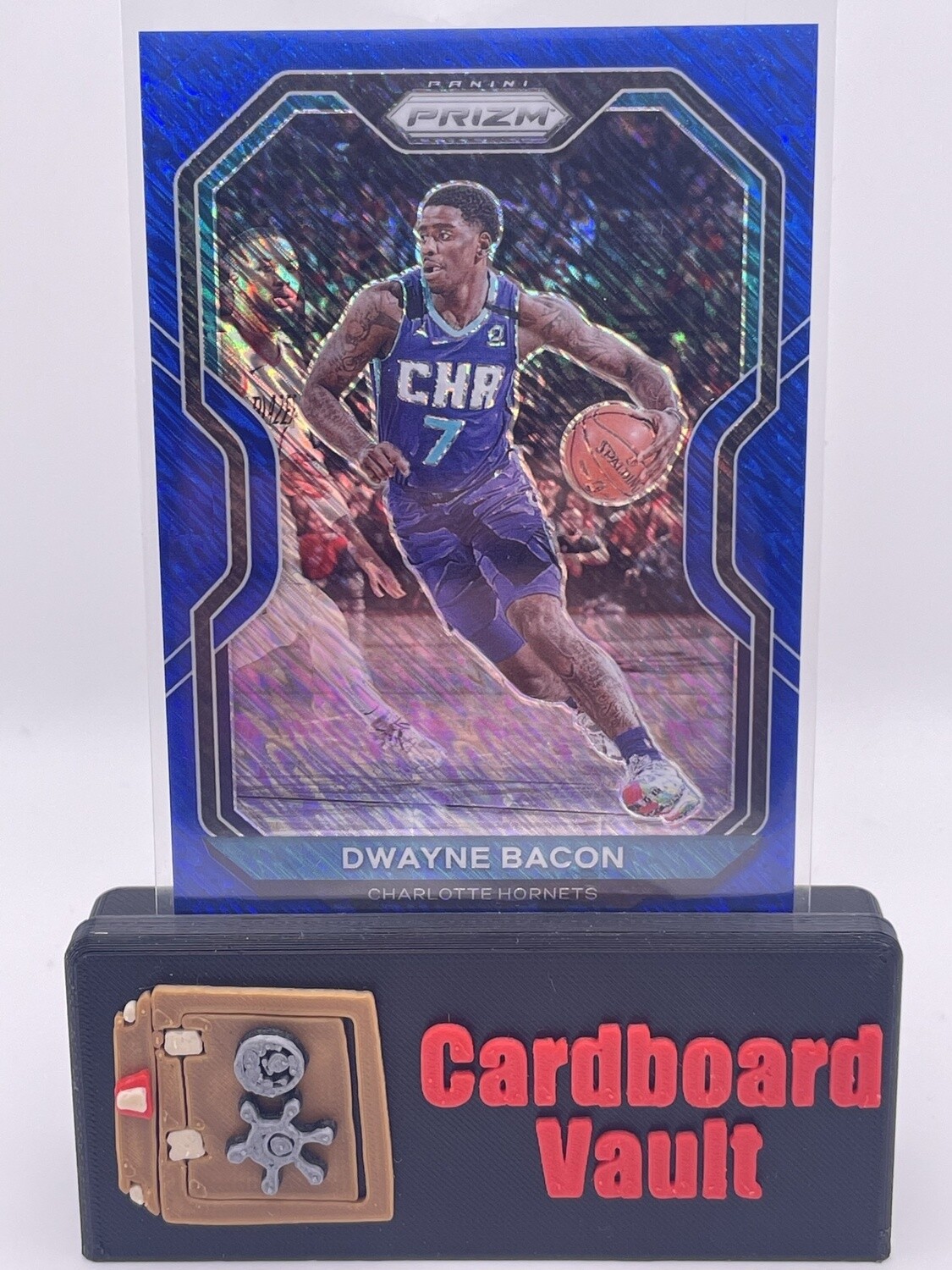 2020 Prizm NBA Dwayne Bacon Blue Shimmer