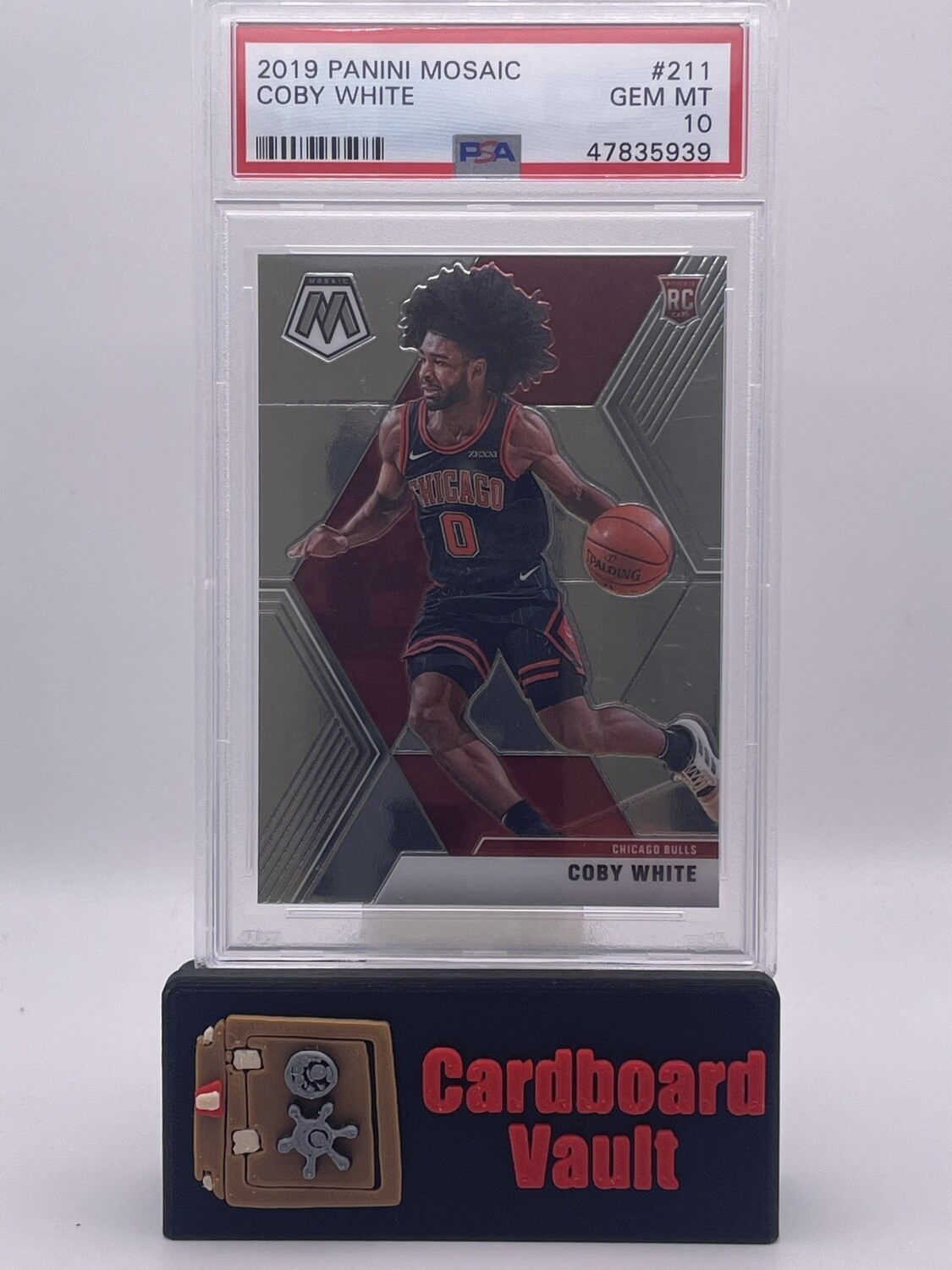 2019 Mosaic Coby White No. 211 PSA 10 4735939