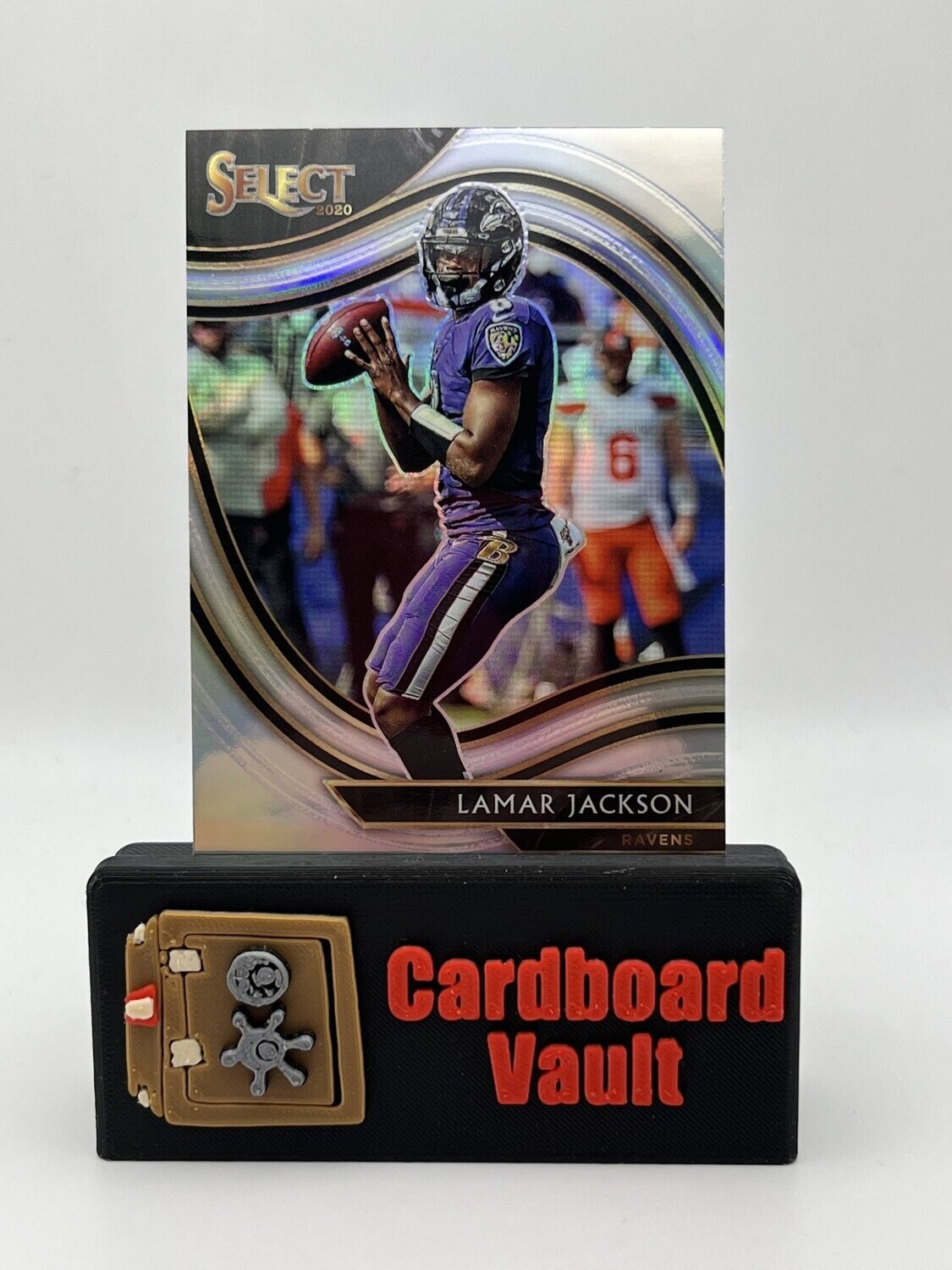 2020 Select Lamar Jackson Silver Prizm No. 303