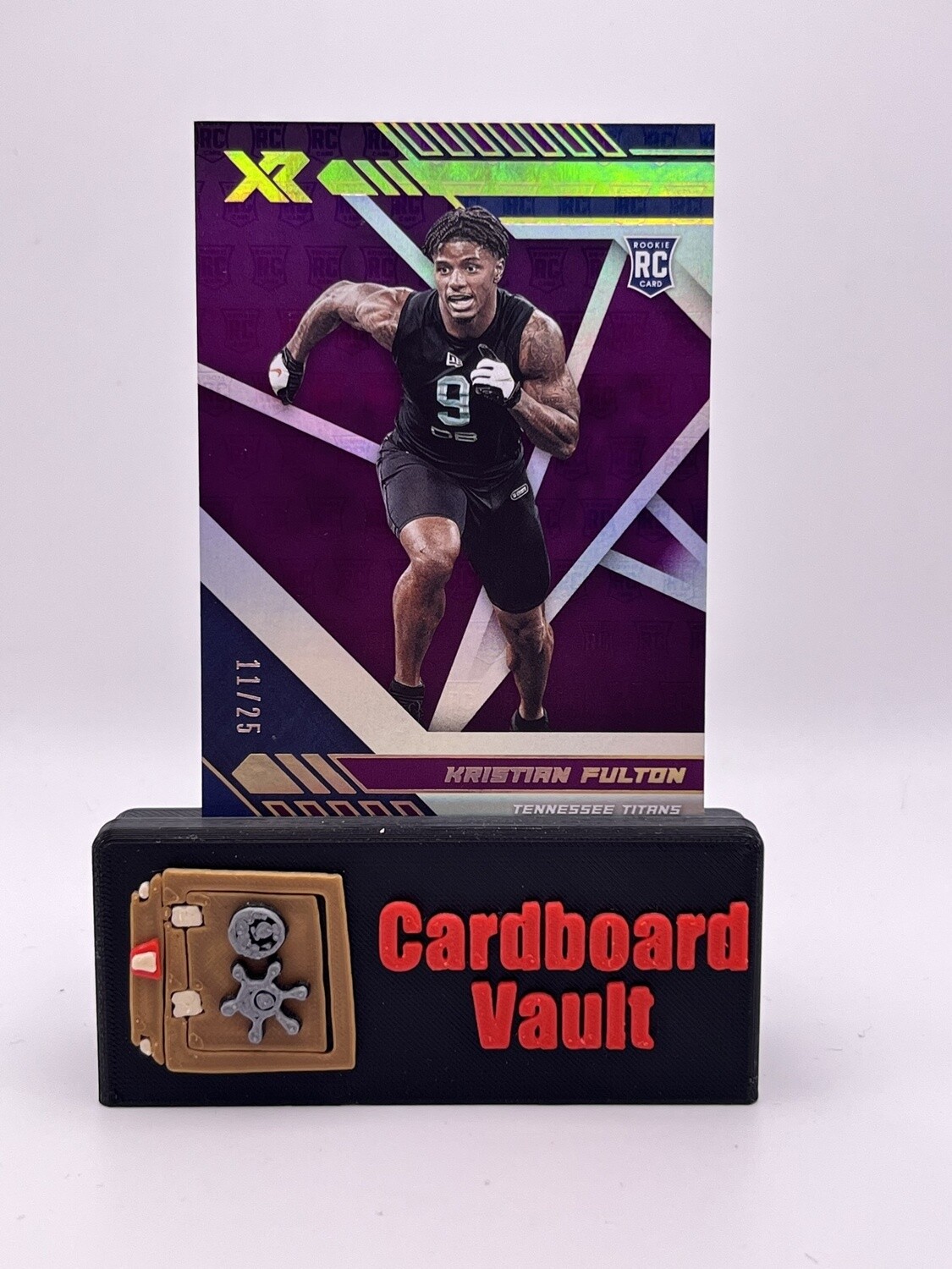 2020 Panini XR Kristian Fulton No. 169 Prizm 11/25