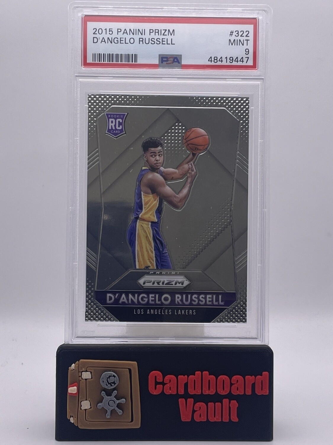 2015 Prizm D&#39;Angelo Russell PSA 9