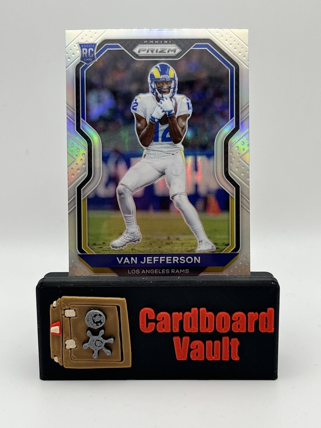 2020 Prizm Van Jefferson Rookie Holo Prizm No. 377