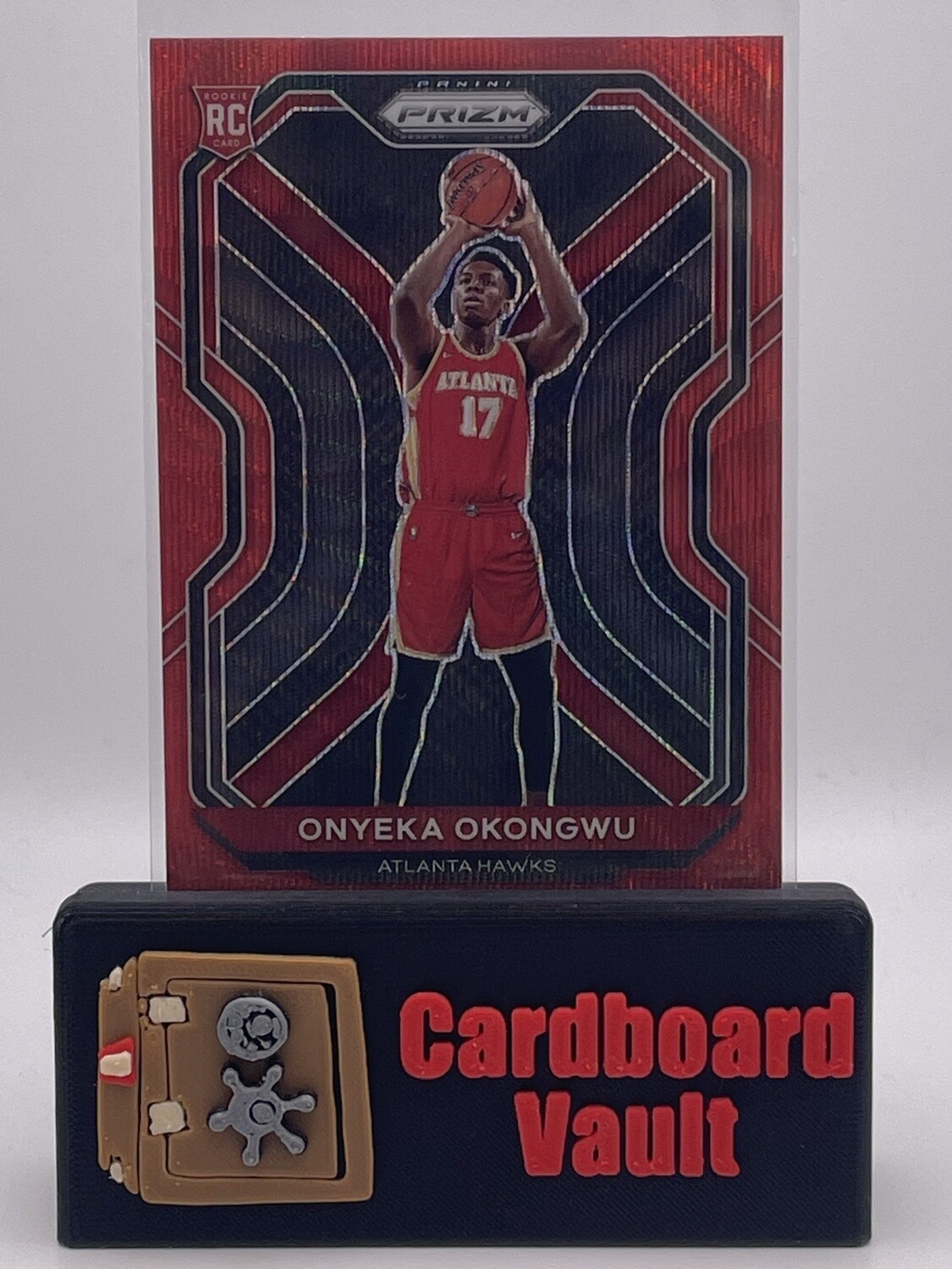 2020 Prizm NBA Onyeka Okongwu Red Wave