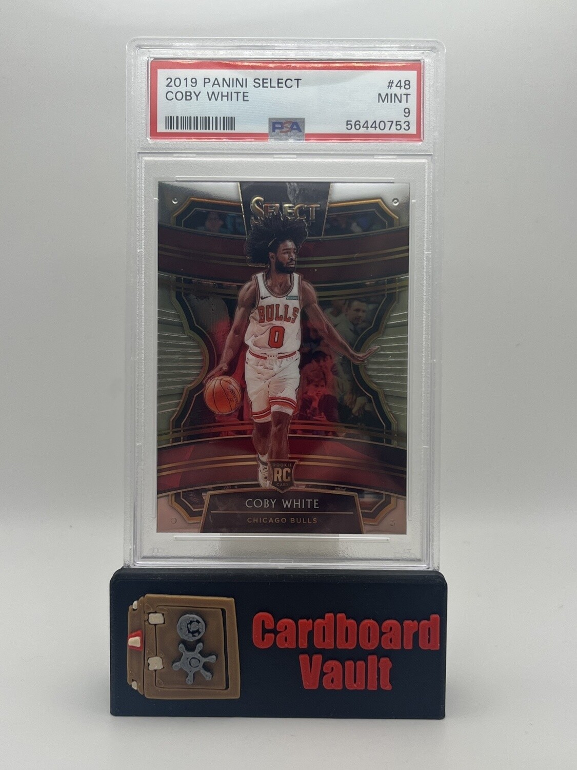 2019 Select Coby White No. 48 PSA 9 56440753