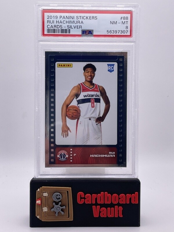 2019 Panini Stickers Rui Hachimura #88  PSA 8