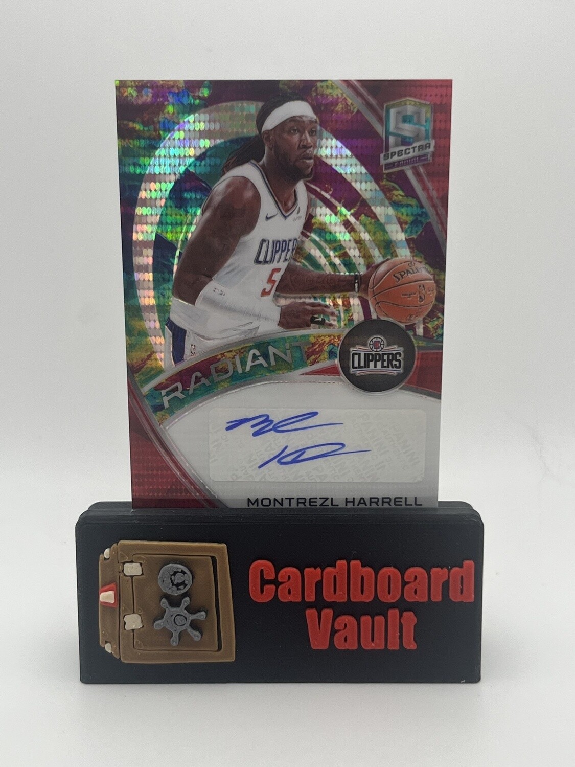 2019-20 Spectra  Radiant Signatures Montrezl Harrell #RS-MTZ  21/75