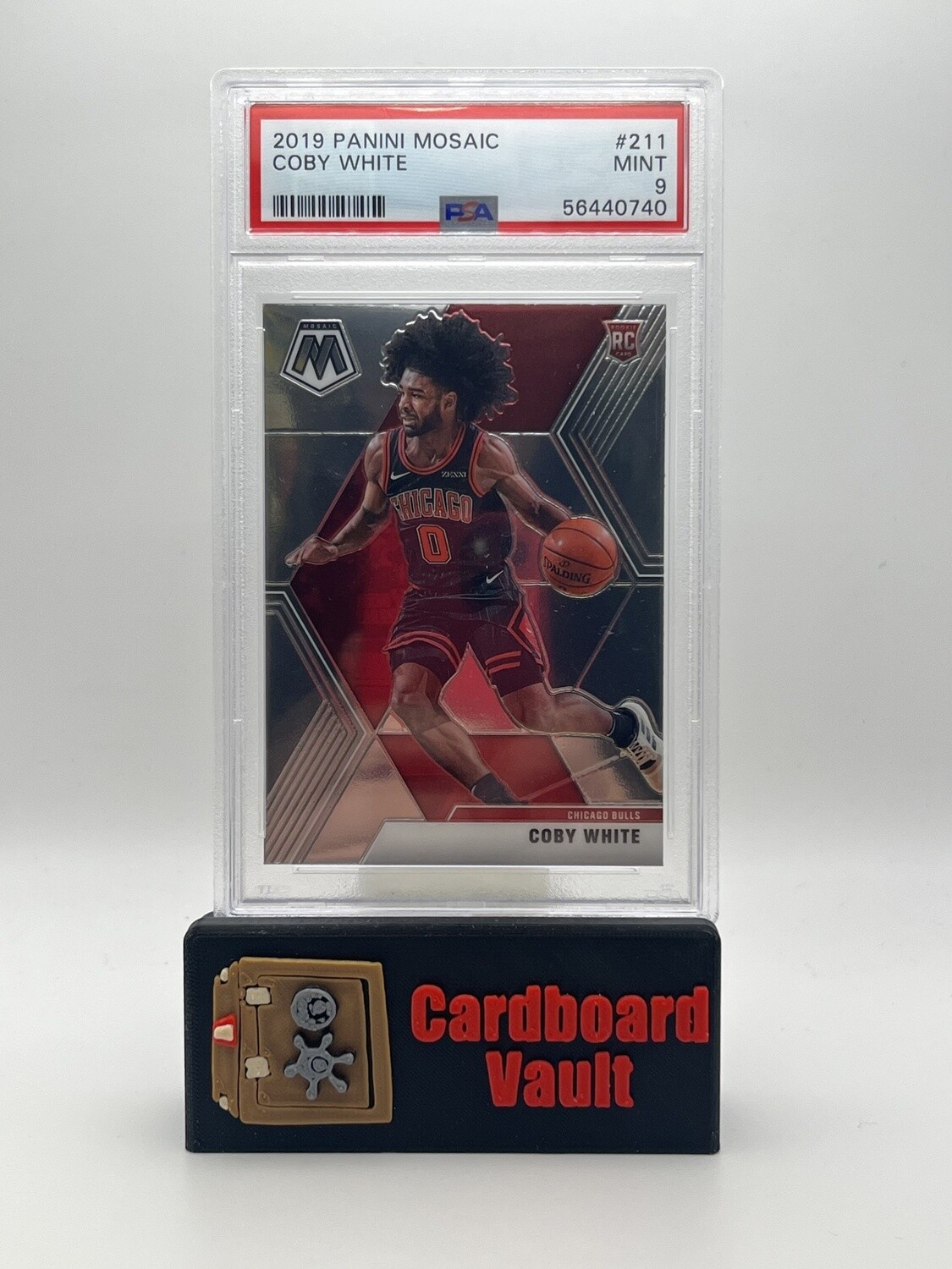 2019 Mosaic Coby White  No. 211 PSA 9 56440740
