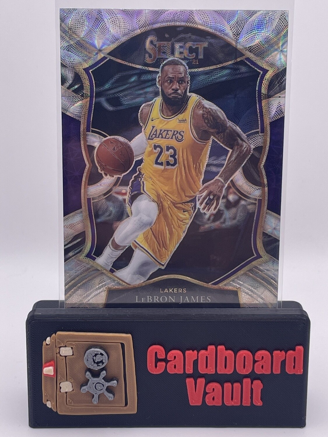2021 Select Concourse 23 LeBron James Silver Prizm