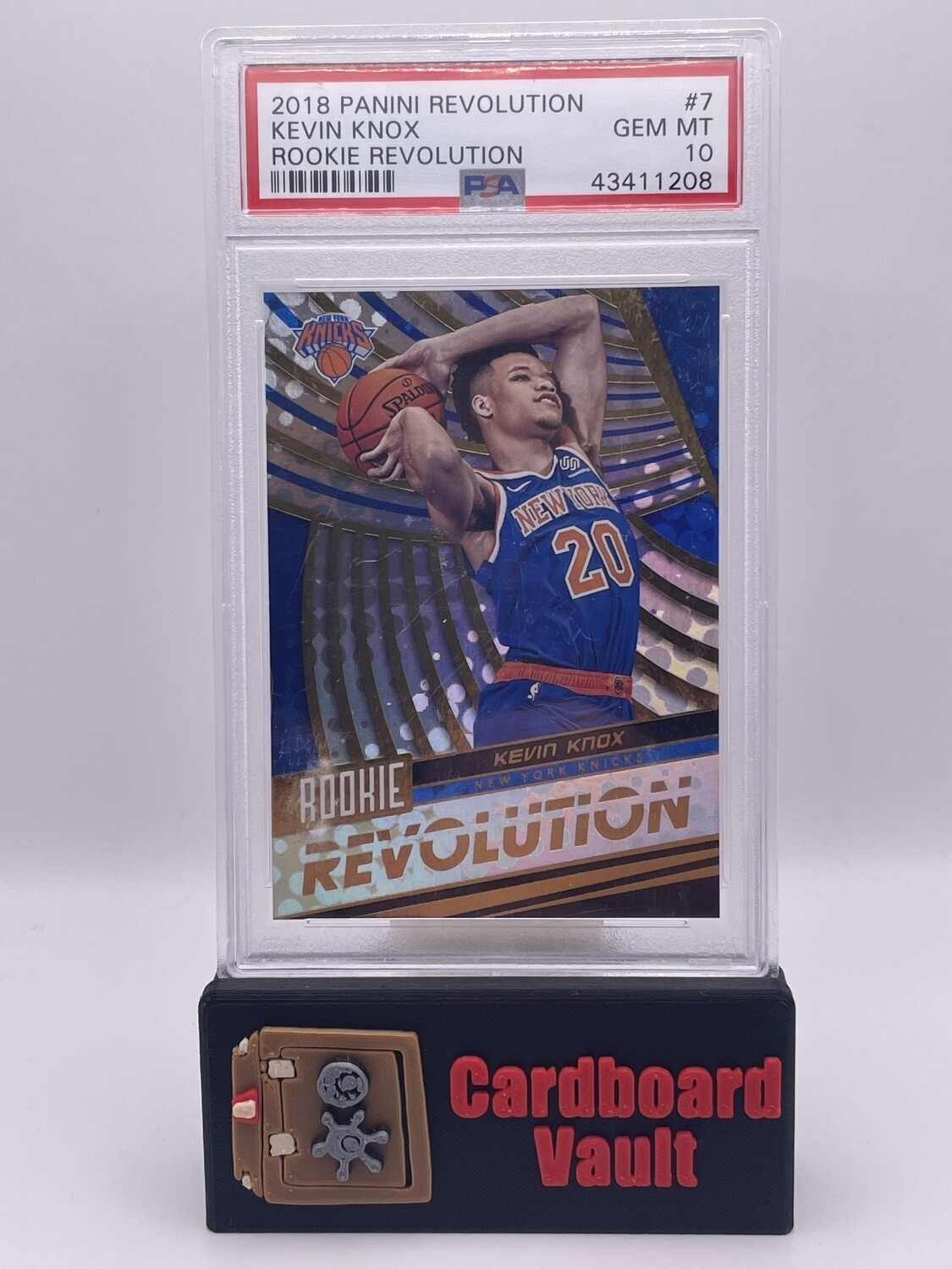 2018 Panini Revolution Kevin Knox Rookie Revolution PSA 10