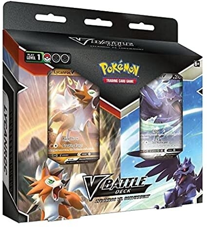 Pokemon TCG V Battle Deck Lycanroc vs. Corviknight