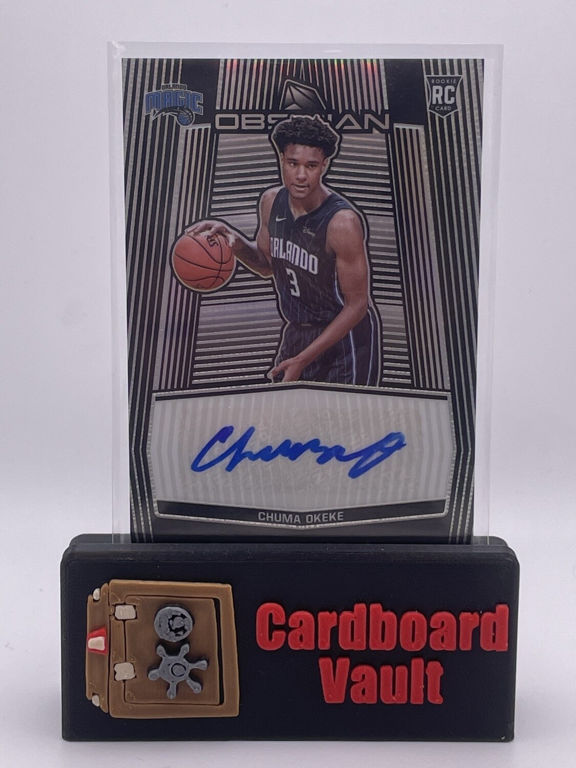 2019-20 Obsidian Rookie Autograph Chuma Okeke #RA-CHO 07/99