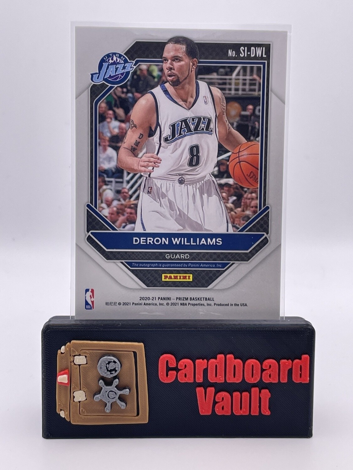 2020-21 Prizm Deron Williams Autograph Signatures No. SI-DWL