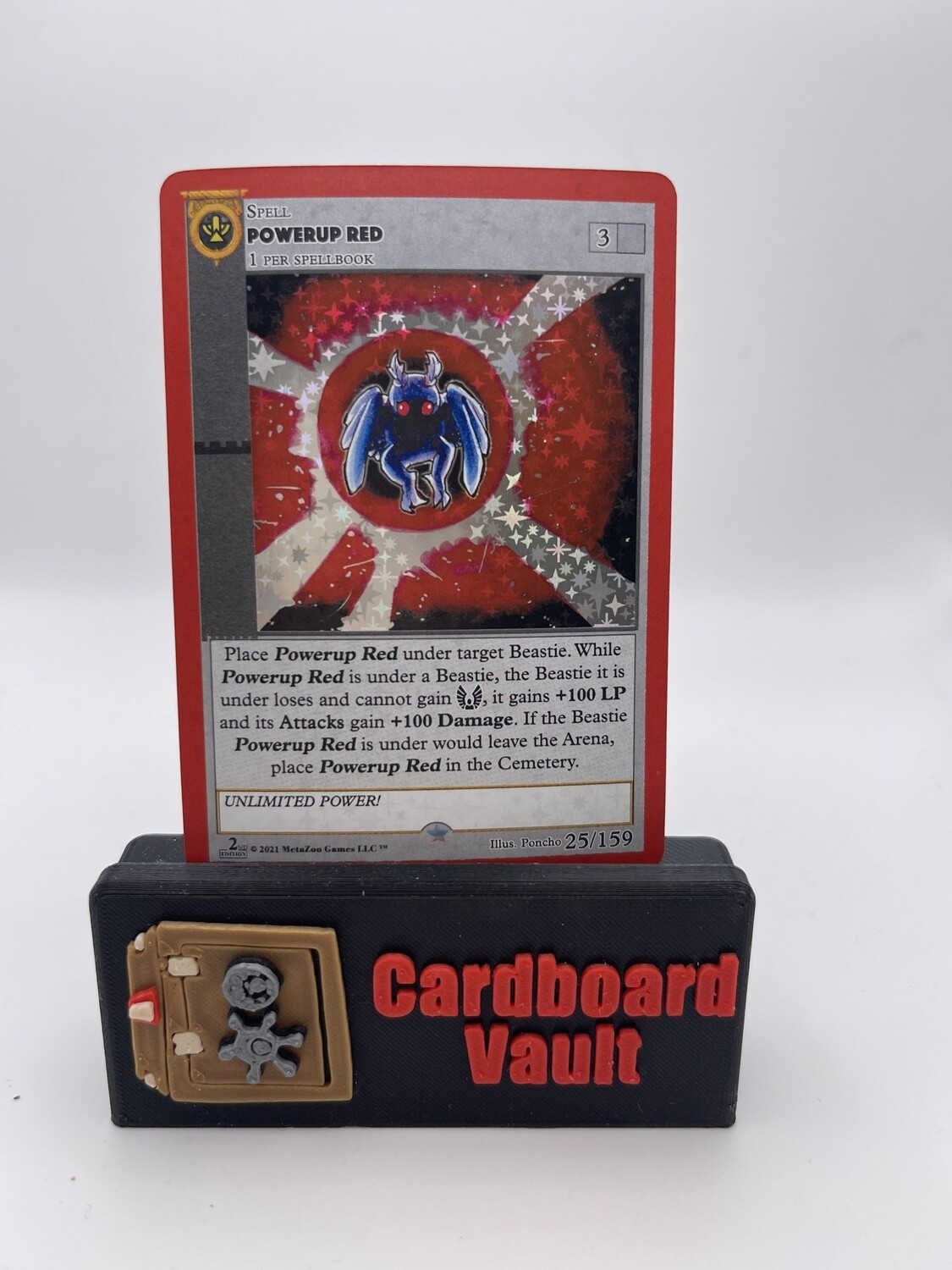 2021 MetaZoo Spell Powerup Red 25/159 Foil
