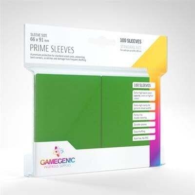 Gamegenic PRIME Sleeves Green