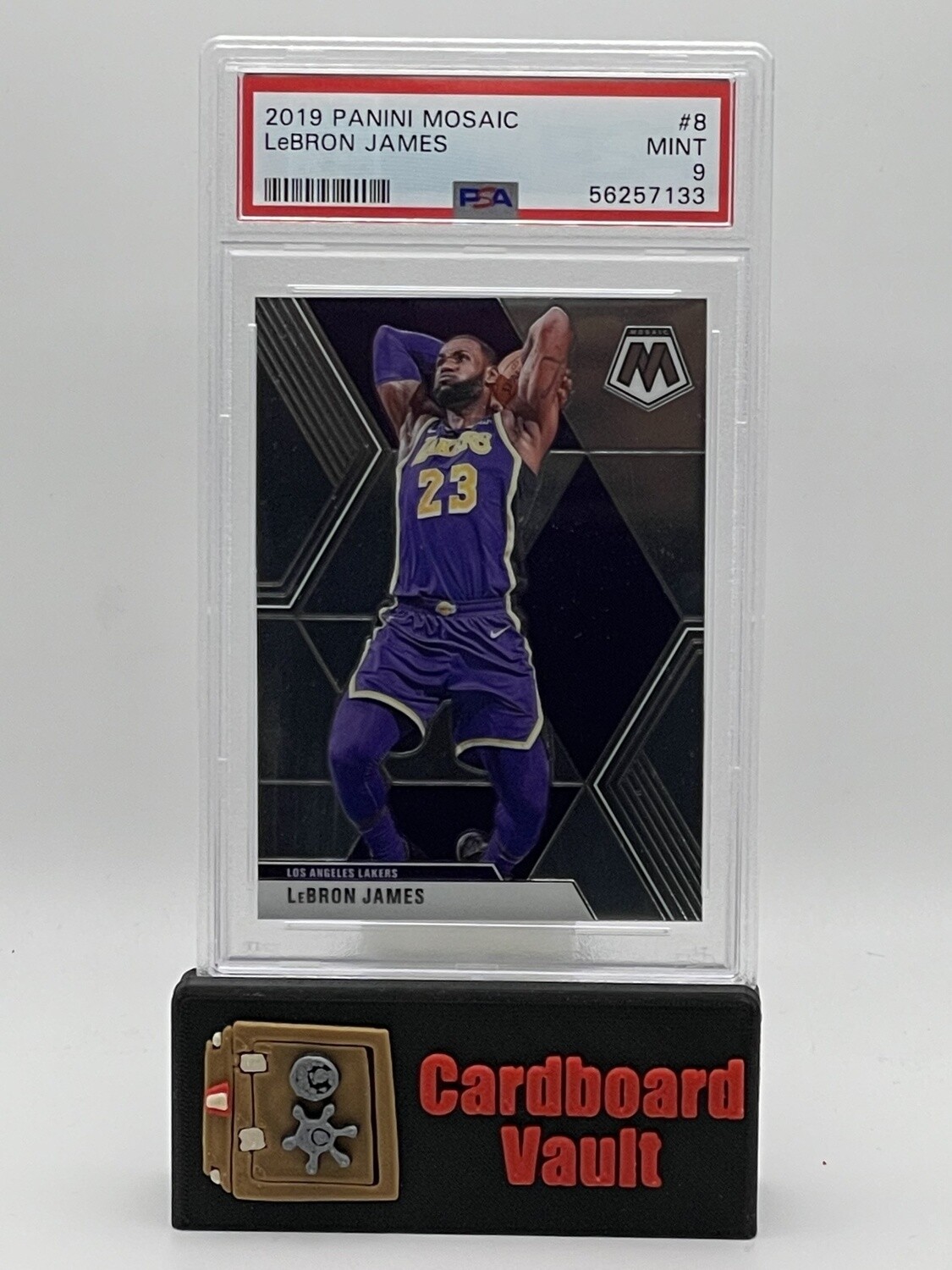 2019 Mosaic LeBron James No. 8  PSA 9 56257133