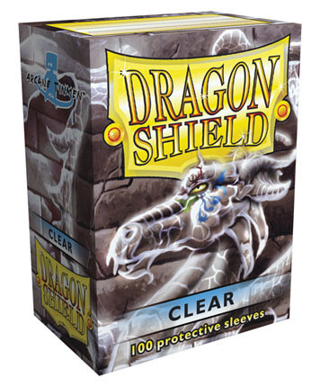 Dragon Shield 100 Card Sleeves Classic Clear