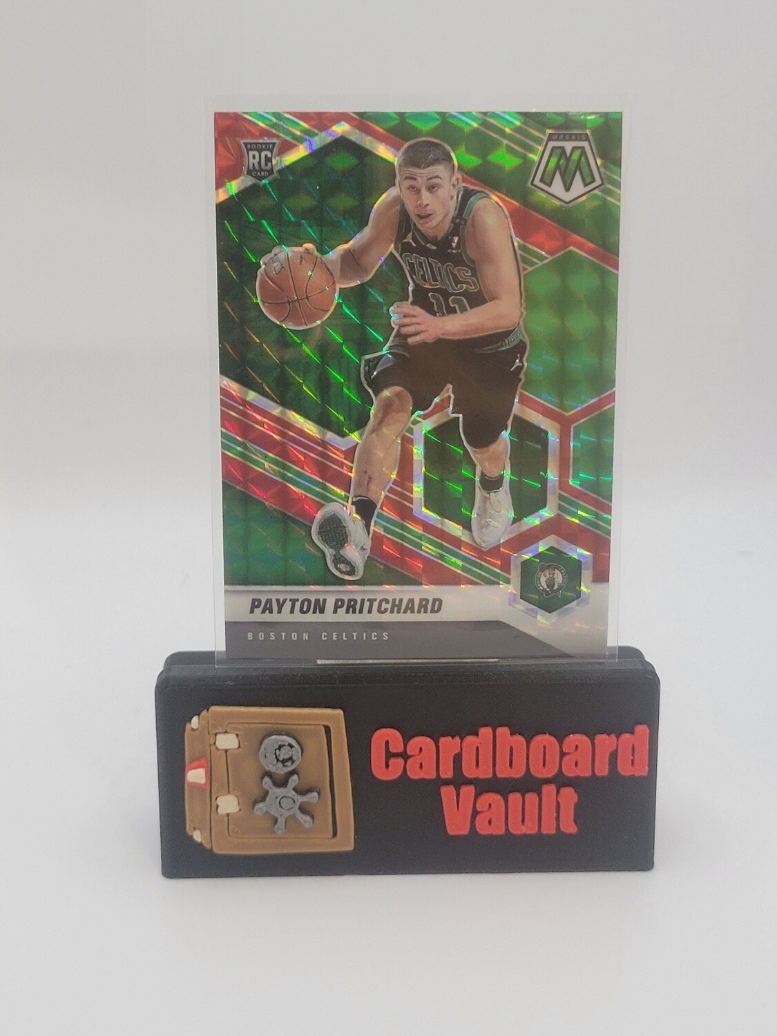 2020-21 Mosaic Payton Pritchard #210 Red Green Prizm