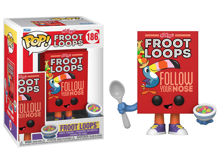 Funko Kelloggs- Froot Loops Cereal Box