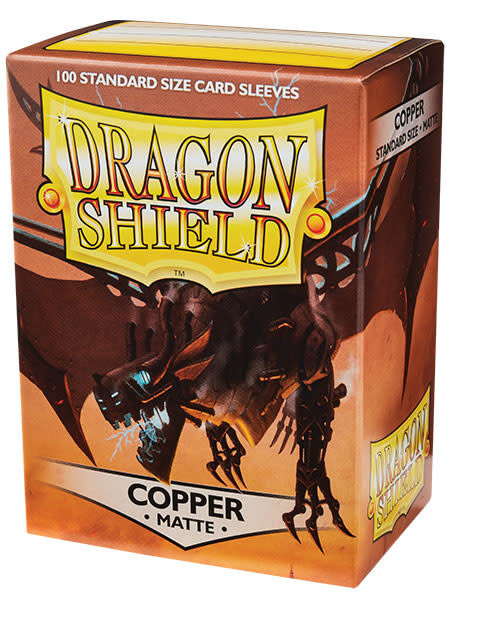 Dragon Shield 100 Card Sleeves Matte Copper