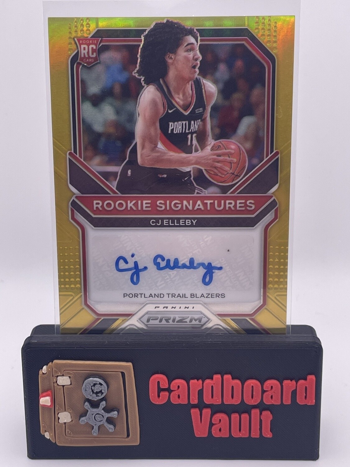 2020 Prizm NBA CJ Elleby Gold Siler