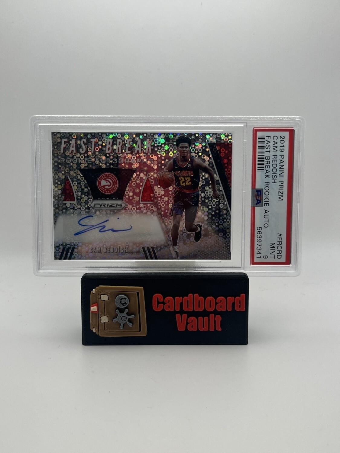 2019 Prizm Cam Reddish Fast Break Rookie Autograph #FR-CRD PSA 9