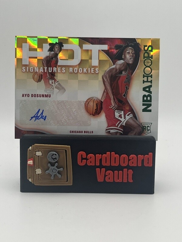 2021-22 Hoops Hot Signatures Rookies Ayo Dosunmu #JSR-AD