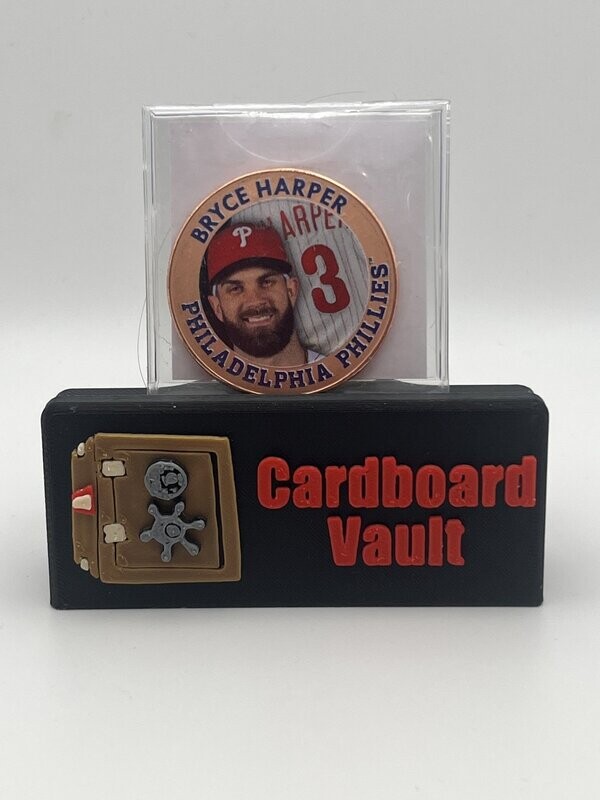 The Highland Mint Series 1 39MM Collectors Coin Bryce Harper /3000