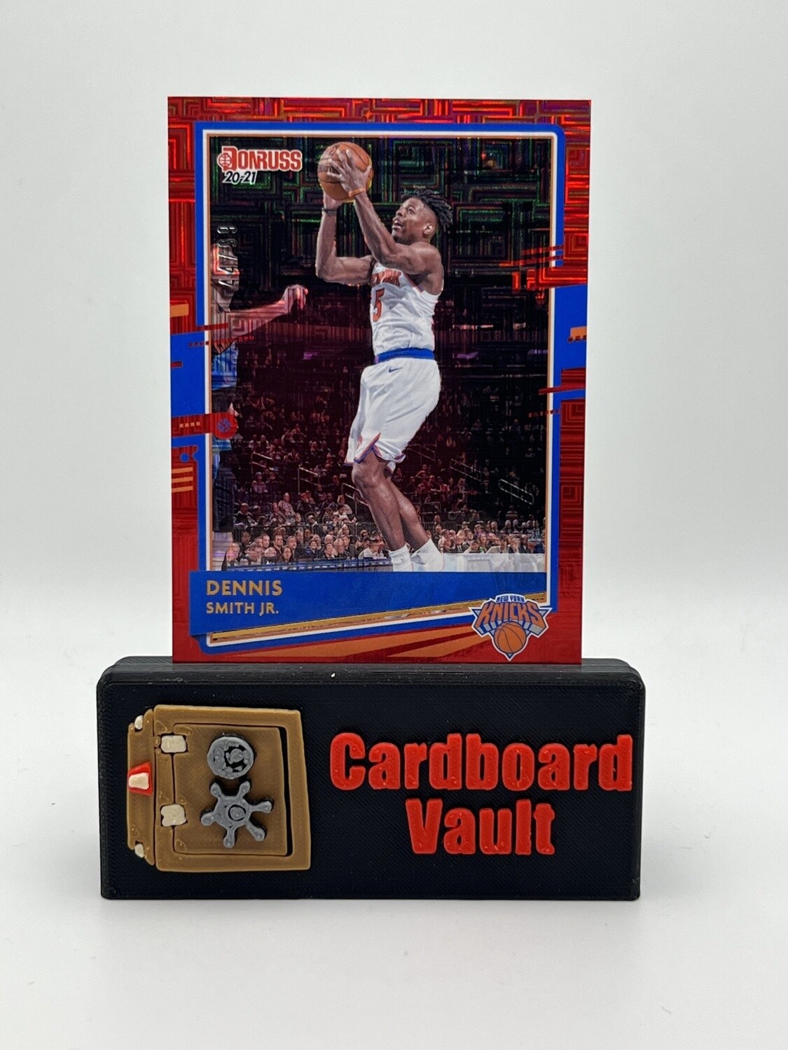 2020-21 Donruss Dennis Smith Jr. Red Mojo 44/99 No. 99
