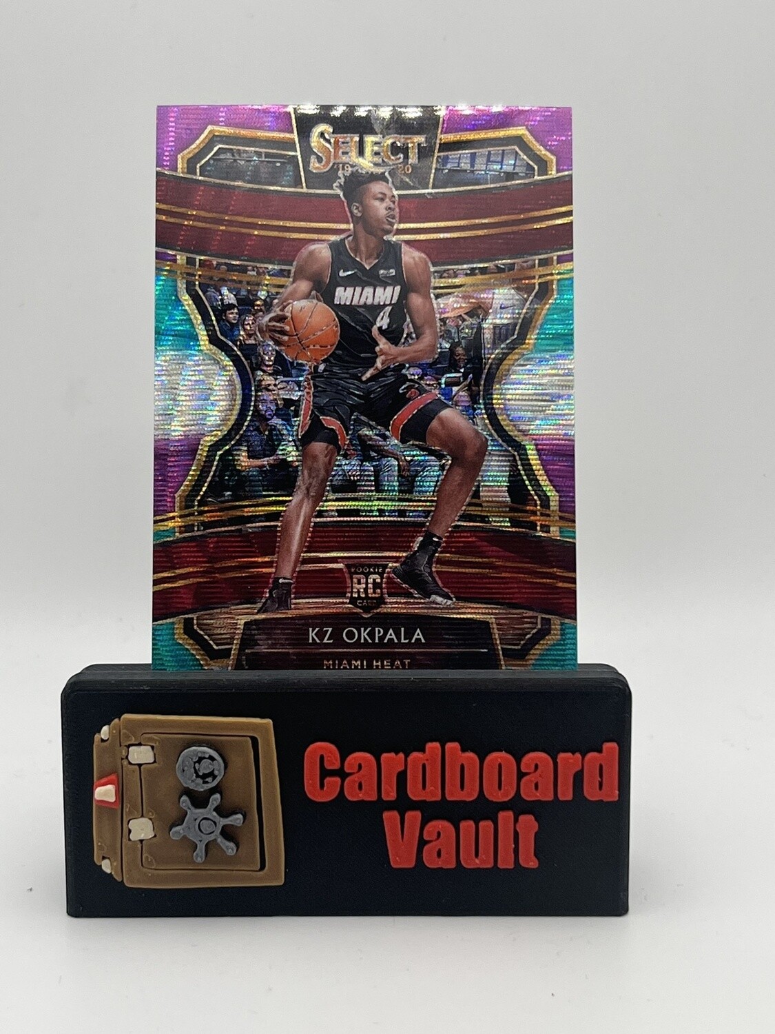 2019-20 Select KZ Okpala #37 Tri-Color Prizm