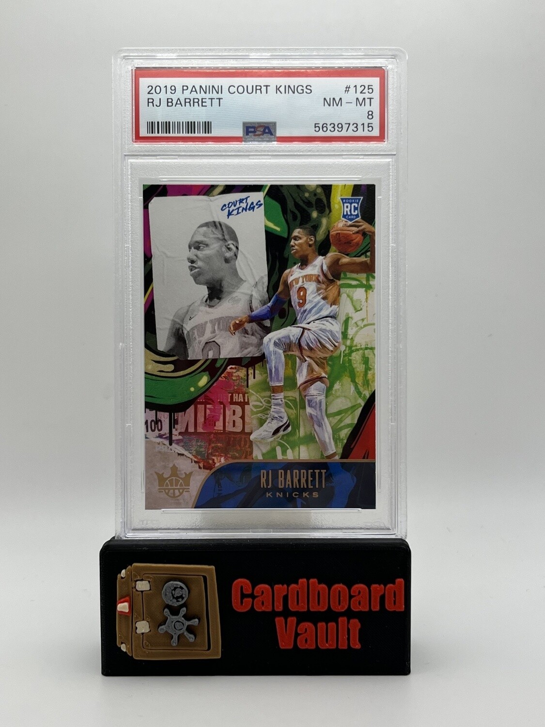 2019 Court Kings RJ Barrett #125 PSA 8